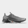 Salomon Mens Alphacross 5 Trail Running Grey/black _ 180275 _ Grey - 8 / Grey