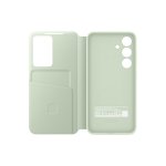 Samsung Smart View Wallet Cover - Galaxy S24 - Light Green