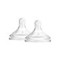 Dr Brown's Wide Neck Silicone Nipple 2 Pack - Level 4
