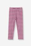 GIRLS Fleece Leggings - 10 Pink