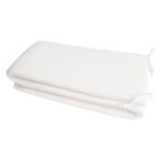 Xoxo Baby White Cot Bumper