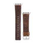 Kd Leather Apple Watch Strap 38 40MM S m l Dark Brown