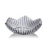 Crystal Glass Fruit Bowl Clear