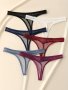 6PCS Of Panties: European And American Invisible Sexy Panties For Women Transparent And Sexy Thongs