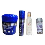 Isoplus Styling Gel With Isoplus Hair Spray & Mmafha Wax Stick