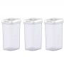 3PCS 1.2L Airtight Food Containers