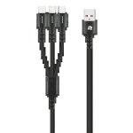 Ind 1.2M 3-IN-1 Charger Cable