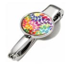 Troika Handbag Holder With Bag Clip Colourful Leaves