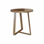 Trivali Metal Side Table Gold Bronze