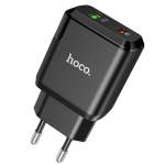 Hoco - Pd 20W N5 - Type-c + USB - Fast Charger Black