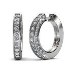 DESTINY Chloe Earrings With Swarovski Crystals