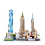 CubicFun City Line New York City 123 Piece 3D Puzzle