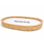 Woven Basket Changing Basket Fitted Sheet Printed Custom Design