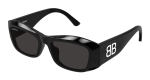 Sunglasses Womens In Black Grey BB0397SA-001 - Black Onesize