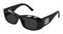 Sunglasses Womens In Black Grey BB0397SA-001 - Black / Onesize