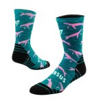 Versus Whale Active Crew Socks - 8-12 Whale
