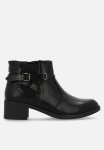 Madison Fawn Ankle Boot - Black
