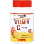 Wellvita 1000MG Super Strength Vitamin C Immune System Tablets 30 Tablets