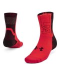 Unisex Ua Armour Dry Run Crew Socks - Black LG