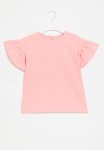 PoP Candy Frill Sleeve Top - Pink