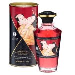 Shunga - Aphrodisiac Warming Oil Sparkling Strawberry Wine 100 Ml