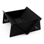 Pretzel Fire Pit With Carrier - Black