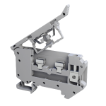 TBL2.5-4MM Grey 2TIER Terminal Block -screw Type
