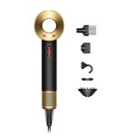 Dyson Supersonic Hair Dryer HD07 Onyx Black gold