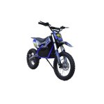Electric Midi Pulse Off-road Dirt Bike 1200W 48V - Blue 8-12 Years