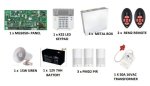 Paradox 433MHZ MG5050+ With K32LED And 3X PMD2 Full Kit
