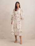 Hazel Shirt Midi Dress - 20 Petalbrook Floral