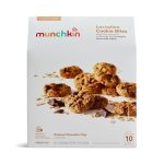 Munchkin Milkmakers Lactation Cookie Bites For Breastfeeding Oatmeal Chocolate Chip Nursing Snacks Fenugreek Free 10 Pouches