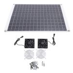 20W 18V Solar Panel Exhaust Fan For Shed Coop