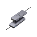 Volkano X Core Series 8 In 1 Usb-c Multiple Port Adaptor