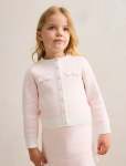 Blair Girls Houndstooth Cardigan - 10-12 Yrs Pink