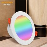 Smart Wifi Rgb LED Downlight Square 10W 12W App And Remote Control