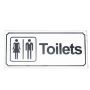 Toilets Sign Self Adhesive