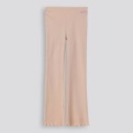 GIRLS Rib Flare Legging - 10 Biscuit