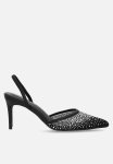 Rochie Slingback Heel - Black