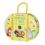 Animals On A Bus - Giant Floor Puzzle + Book