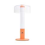 Arcis Rechargeable LED Lamp - Cream Orange Black - Black