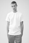 Regular Fit Ribbed T-Shirt - White