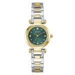 Guess Ginger Ladies 2-TONE Gold Tone Analog Watch