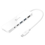 J5CREATE JCD373 Type-c 7 In 1 Multiport Hub