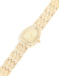 Goldair Gold Diamante Statement Watch