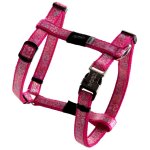 Rogz Trendy Dog Harness Classic - Pink Bones