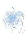Babeyond Fascinator Hats For Women Tea Party Hat Kentucky Fascinators Headband Derby Hats Wedding Flower Feathers Hair Clip Ligh