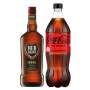Red Heart Rum 750ML & Coke No Sugar 1L - 1