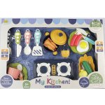 Pretend Play Kitchen Set With Food