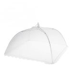 Umbrella Square Food Covers - White